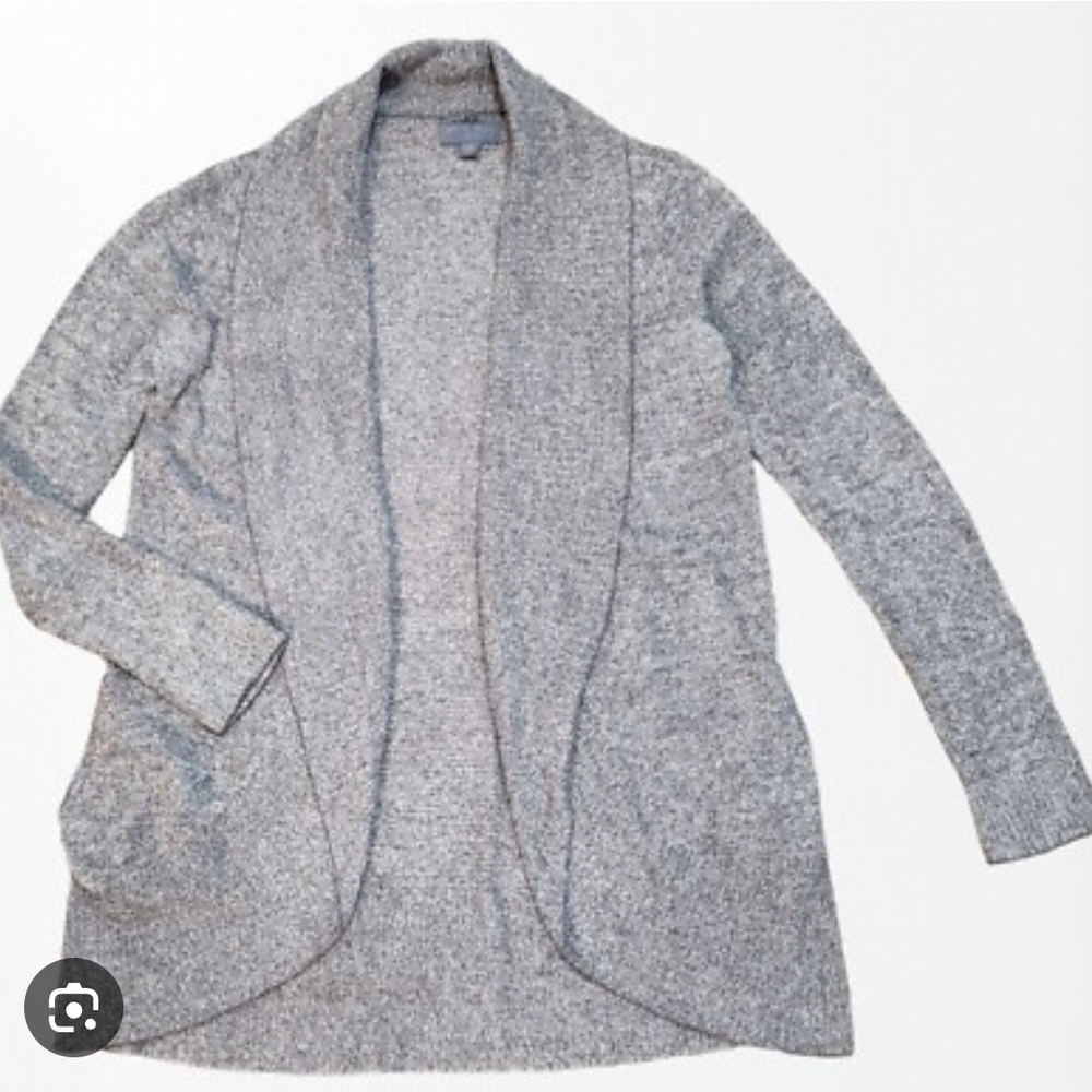 Barefoot Dreams Heathered Gray Cardigan